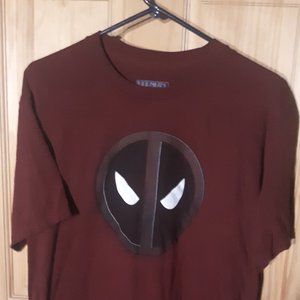 Deadpool T shirt Marvel  Mask logo